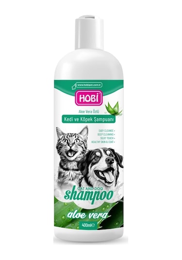 Hobi Aloe Vera Özlü Kedi Ve Köpek Şampuanı 400 Ml