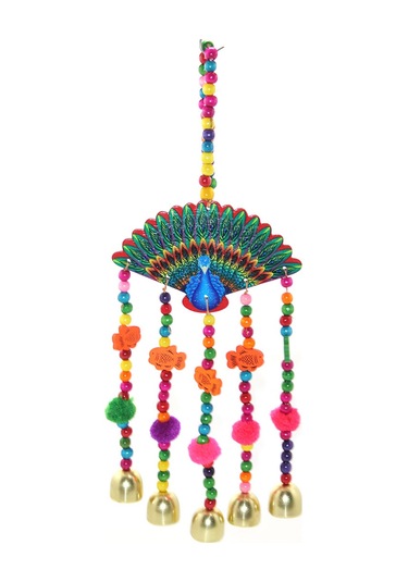 Tavuskuşu Rüzgar Çanı Model 2 Çok Renkli