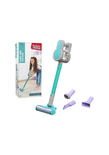 Pilli 4 Farklı Fonksiyonlu Stantlı Eğitici Oyuncak Dikey Süpürge