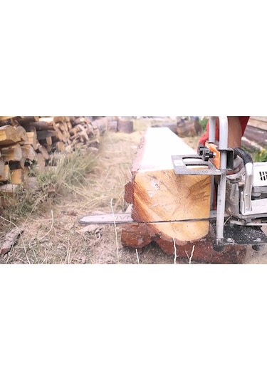 Portatif Hızar Kızağı Odun Tomruk Kereste Biçme Aparatı