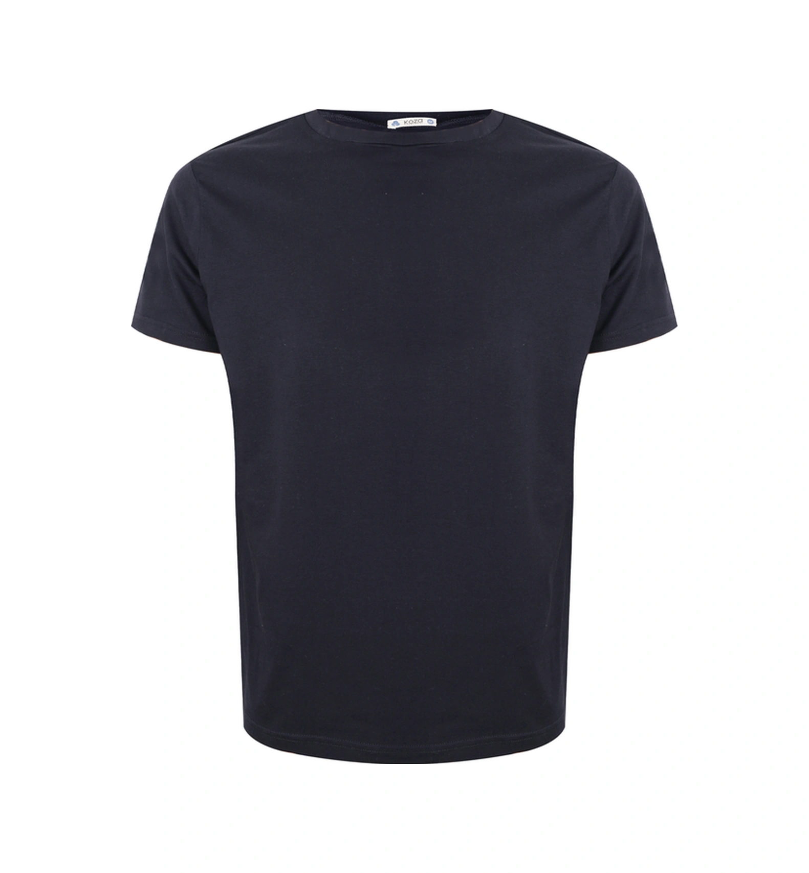 Koza İç Giyim Erkek 2'li Basic Likralı T-shirt Ko103et-1 Füme