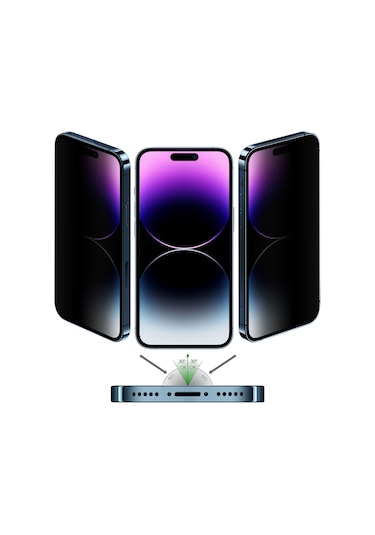 Buff iPhone 14 Pro Max Privacy Ekran Koruyucu