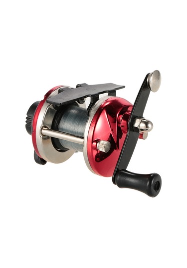 Monyee Kırmızı Mini Buz Balıkçılığı Makarası - Hafif Ve Fonksiyonel