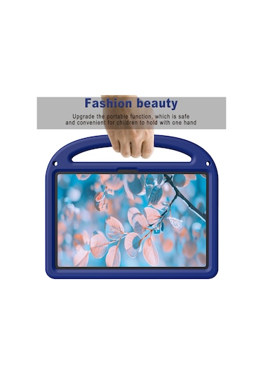 Xiaomi Poco Pad/redmi Pad Pro Kickstand Eva + Pc Kılıfı Omuz Askılı Tablet Kılıfı - Lacivert Tablet Kılıfı