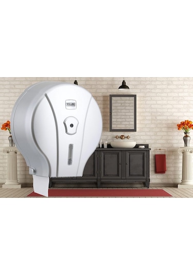 Vialli Mj1m Mini Jumbo Wc Kağıdı Dispenseri Metalik