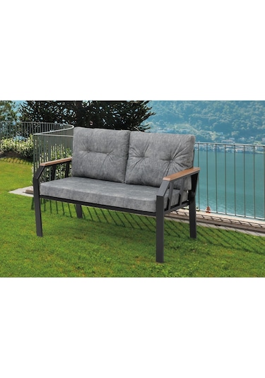 Tu Tienda Nergiz 2 1 1 Masa Bahçe Balkon Mutfak Mobilyası,gri Gri