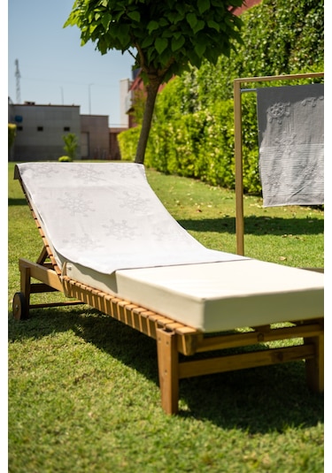 Menderes Home Cotton Collection Bukle Plaj Havlusu Çark Gri