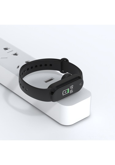 Maiyame Xiaomi Band 7/6/5 Nfc İçin Siyah Mini Usb Şarj Cihazı - Taşınabilir, Hızlı Şarj, Usb Doğrudan Kullanım