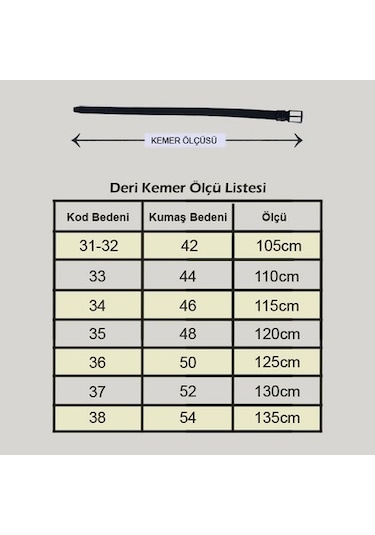 Efluce Erkek Hakiki Deri Kemer 4cm Lacivert