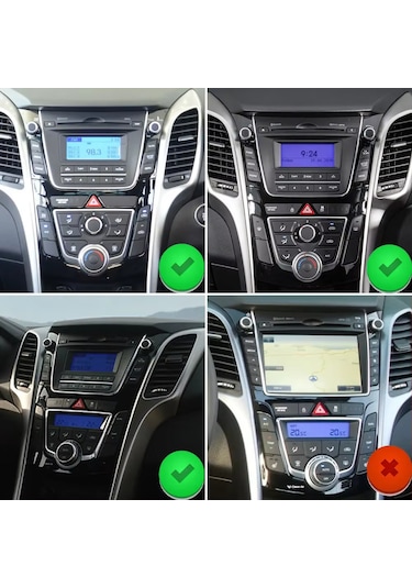 7 İnç İ30 Uyumlu Android Carplay 4 Gb Ram 64 Gb Hafıza Multimedya Arka Kamera  7"