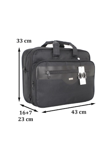 17" Tam Körüklü Evrak Laptop Bilgisayar  Çantası