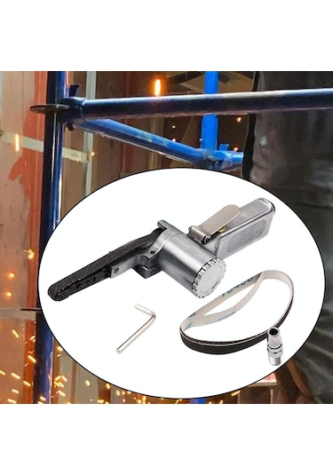 Suntek Mini Kemer Öğütücü Ağaç İşleme Taşlama Parlatma 10 MM Bant Zımpara Makinesi