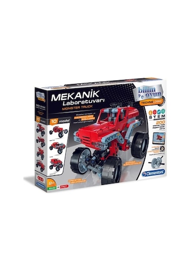 Clementoni Mekanik Laboratuvarı Canavar  Kamyonlar