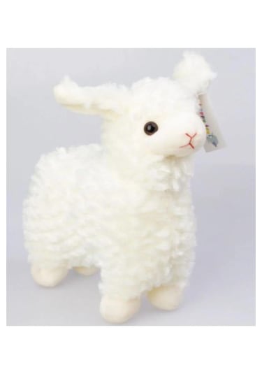 Kuzu Peluş Oyuncak 30 Cm Beyaz