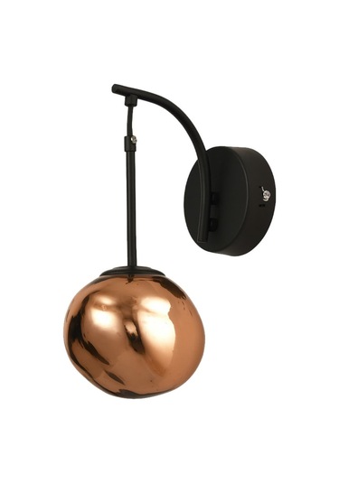 Rainbow Aplik Asimetrik Rose Camlı Dekor Aydınlatma İçin Modern Sarkıt Aplik - Loş Işık Verir Çok Renkli