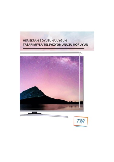 Tshglass 49''inch / 124 Ekran Tv Ekran Koruyucu