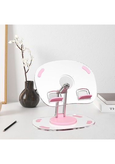 Suntek Masa Tablet Tutucu Döndürülebilir Telefon Standı Pembe