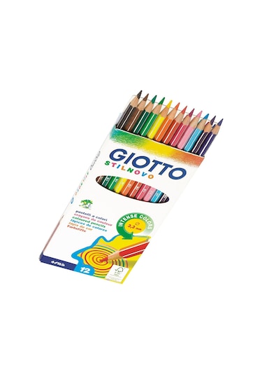 Giotto Stilnovo Kuru Boya Kalemi 12li