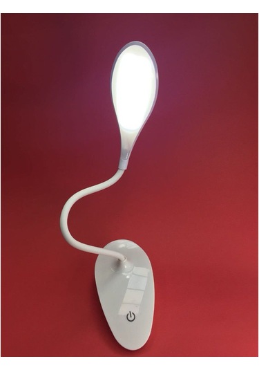 Bigem Bm-004 Mandallı Kitap Okuma Ve Masa Lambası Şarjlı Dokuanmatik