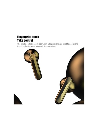 Bluetooth 5.2 Mikrofonlu Kulaklık, Stereo Spor Su Geçirmez Kablosuz Kulaklık Bluetooth, Harici Pil İçin Şarj Cihazı