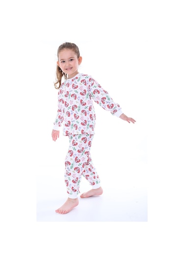 Zuzunga Skye Paw Patrol Desenli Kız Çocuk Pijama Takımı Pembe