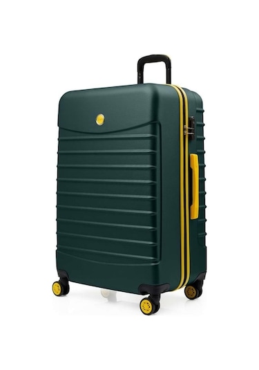 Novahub Büyük Boy Valiz 4x2 Teker Haki 1168 Haki Haki