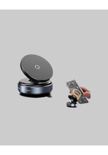 Bfs Araç İçi Telefon Tutucu Güçlü Manyetik Vakumlu Model