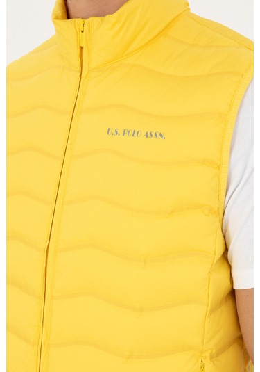 U.s. Polo Assn. Erkek Sarı Yelek Dokuma 50280831-vr044 Sarı