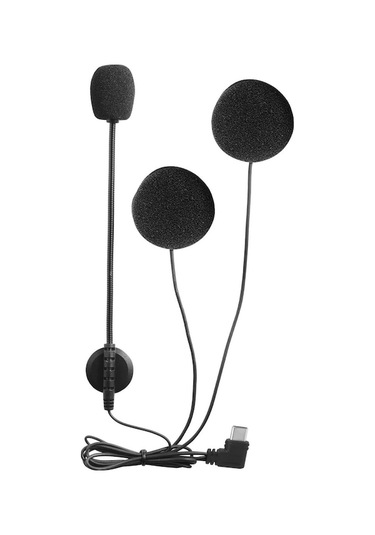 Motosiklet Kaskı İçin Bluetooth 5.0 Kulaklık Aksesuarı, Type-c Bağlantı, Ejeas V7/v4plus/v6pro+ Uyumlu