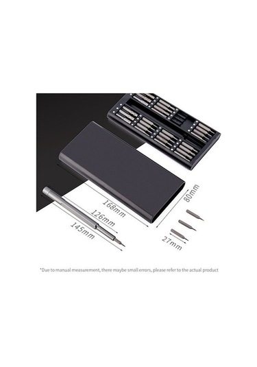 Trendooze Vidayı Tornavida Taraflı Sökmek Seti İçin Dijital Çift Arada 63'ü 1 Nu