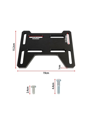 Mini Bisiklet İçin Motor Ayarlanabilir Motor Plakası Adaptör Braketi