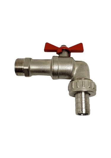 Kalde Rakorlu Bahçe Küresel Musluk 1/2"