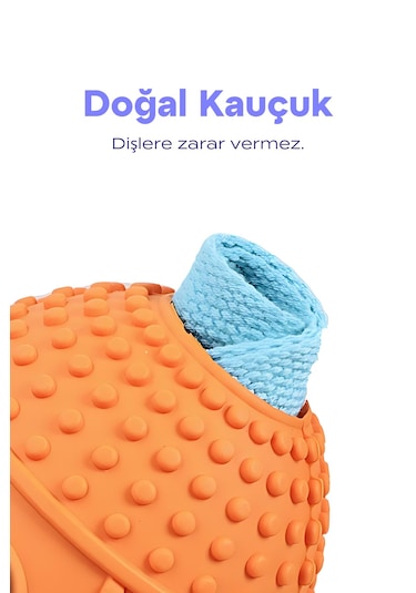 Köpek Snuffle Topu Mama Saklama Ve Çiğneme Oyuncağı