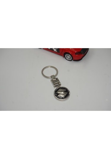 Suzuki Uyumlu Logo Krom Metal Çift Yön Anahtarlık Ürün
