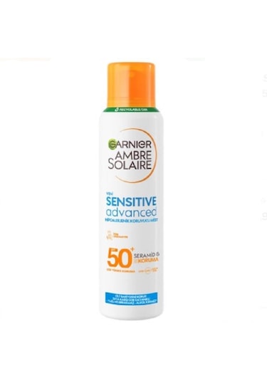 Garnier Ambre Solaire Hassas Güneş Koruyucu Sprey SPF50+ 200 ML
