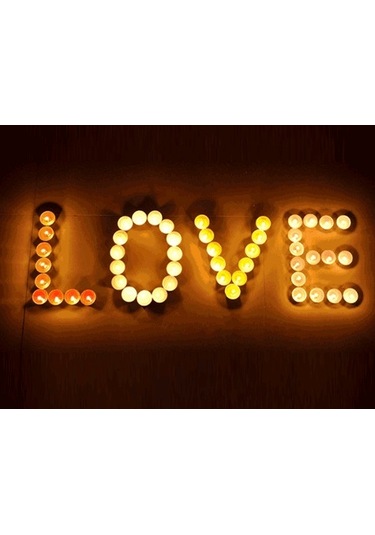 Tealight Mum 100 Lü Paket