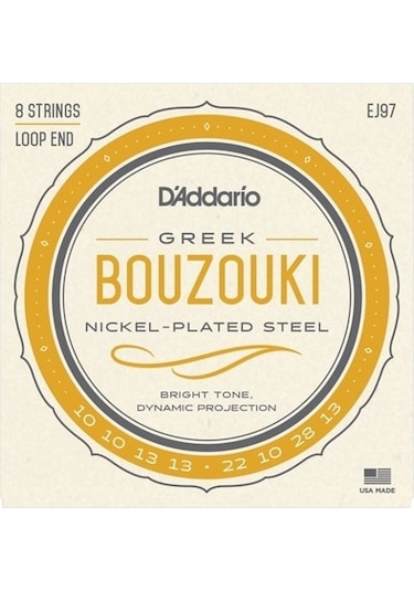 D'Addario Ej97  Buzuki Teli