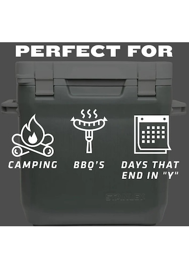 Stanley Adventure Taşınabilir Soğutucu Kamp Buzluğu 28 Lt 10-0193 Yeşil
