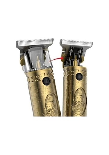 Powertec TR-1818 Sakal Ense Çizim Tıraş Makinesi Altın