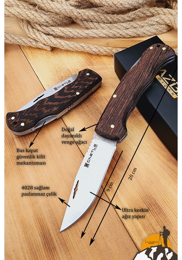 Venge Sap Kamp Çakısı Outdoor Piknik Çakısı Bahçe Çakısı Çkx-726 Çok Renkli