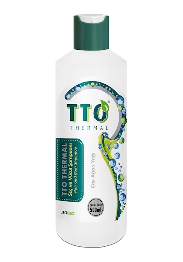 Tto Saç Ve Vücut Şampuanı 500 Ml Beyaz Çay Ağacı Yağı / Tea Tree Oıl