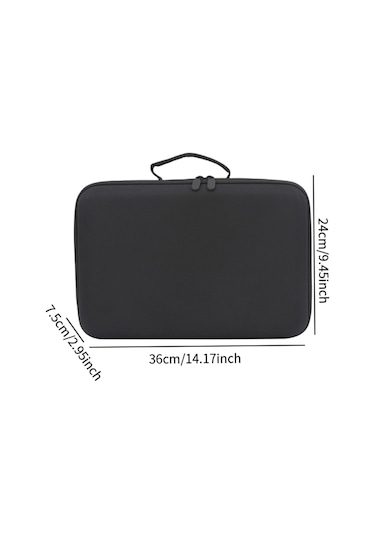 Homyl Saç Kurutma Makinesi Seyahat Çantası Düzenleyici Siyah