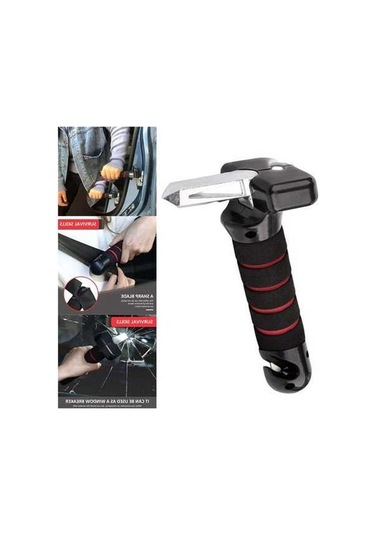 Besthome1 Shineyee Kırmızı Led Kapı Kolcuğu, Acil Çıkış Çekici, Hafif Tasarım, Pratik Araç Ekipmanı