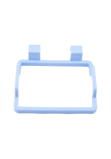 Asılı Çöp Çöp Torbası Tutucu Çöp Rafı Dolap Dolap Depolama Bez Askısı Çöp Kutusu Kutusu Mutfak Aksesuarları Alet Mavi