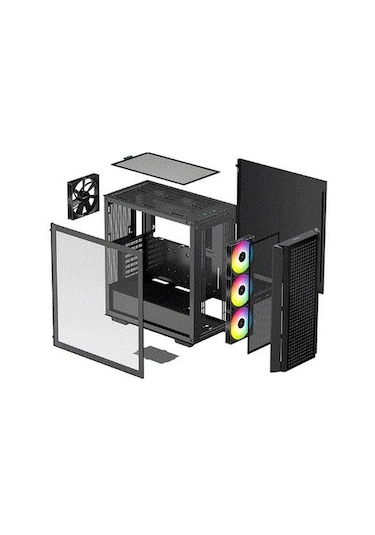 Deep Cool CG540 Mid Tower ATX Kasa Siyah