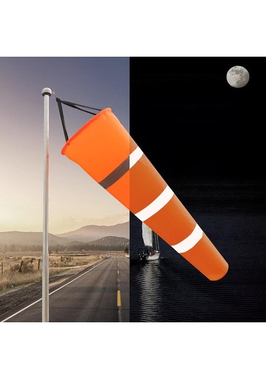 Suntek Windsock Ripstop Oxford Kumaş Rüzgar Yönü Turuncu