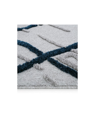 Cool Halı Palazzo Gri Mutfak Halısı Yumuşak Bukle Tezgah Önü Leke Tutmaz Kabartmalı İskandinav Halı