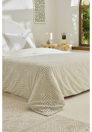 Kaşmir Home Flavo Çift Kişilik Nevresim Takımı Çağla Çağla