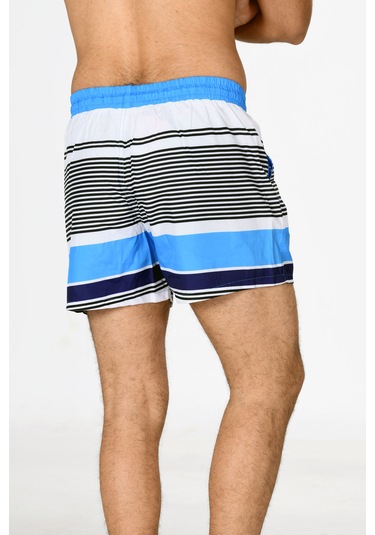 Enrico Ferry Erk Turkuaz Mıcro Hızlı Kuruyan Deniz Şortu Edy2249t