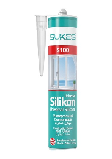Sukes Universal Silikon Şeffaf 280 Gr